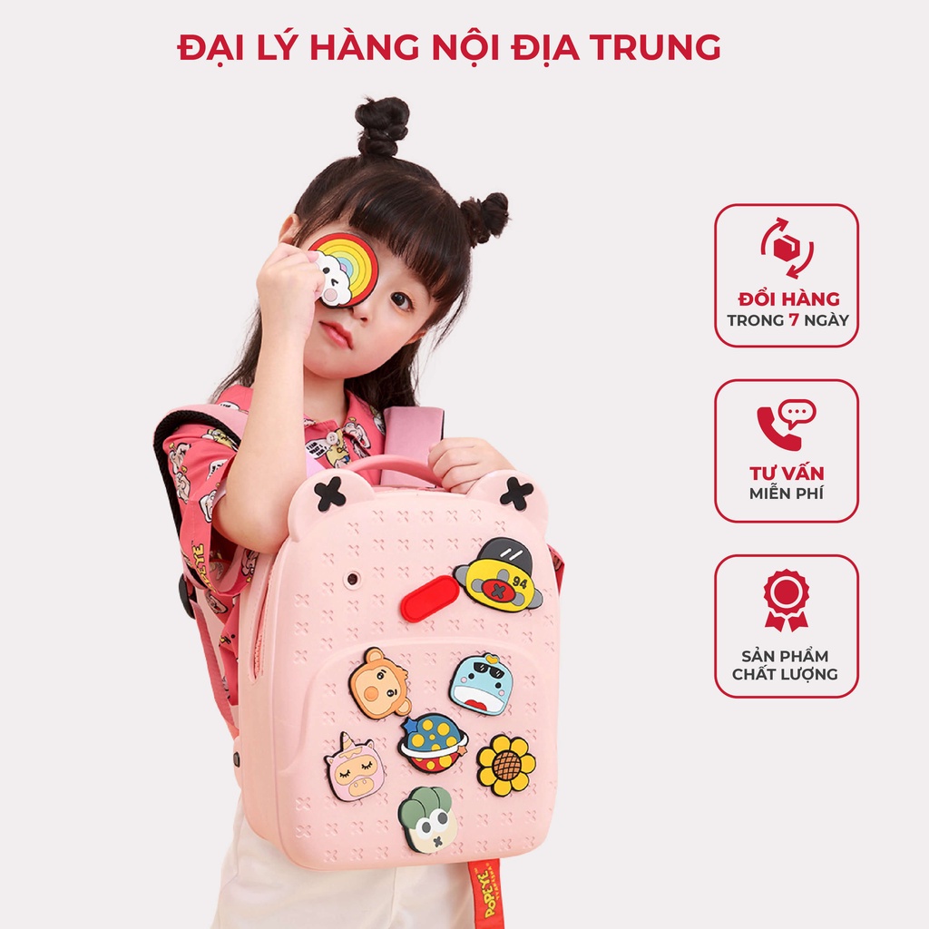 Kèm Hình Ngộ Nghĩnh Dễ Thương & Ngăn Đựng Đồ Rộng Thoải Mái - Hàng Nội Địa Trung