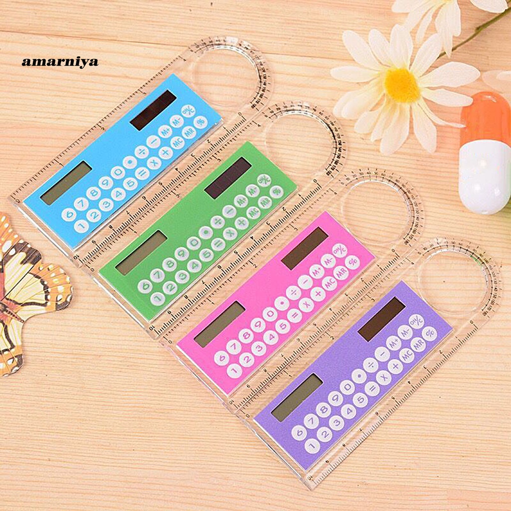 Thước Đo Mini Trong Suốt Sử Dụng Năng Lượng Mặt Trời