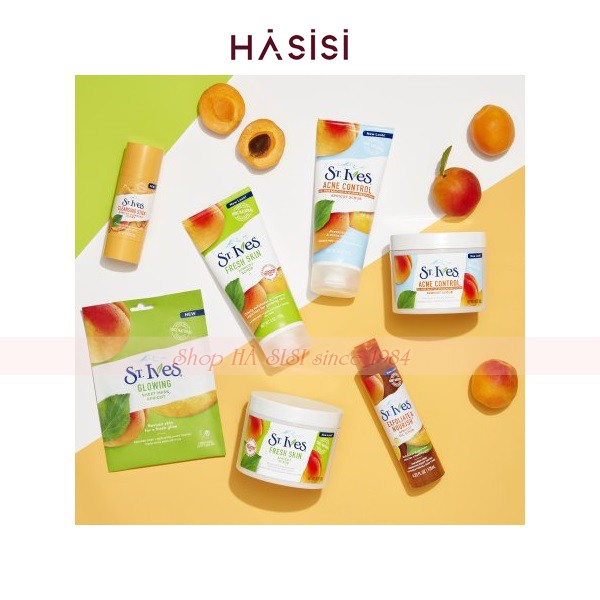 Sữa Rửa Mặt Tẩy Tế Bào Chết Chiết Xuất Quả Đào St.Ives APRICOT SCRUB 107ml | BigBuy360 - bigbuy360.vn