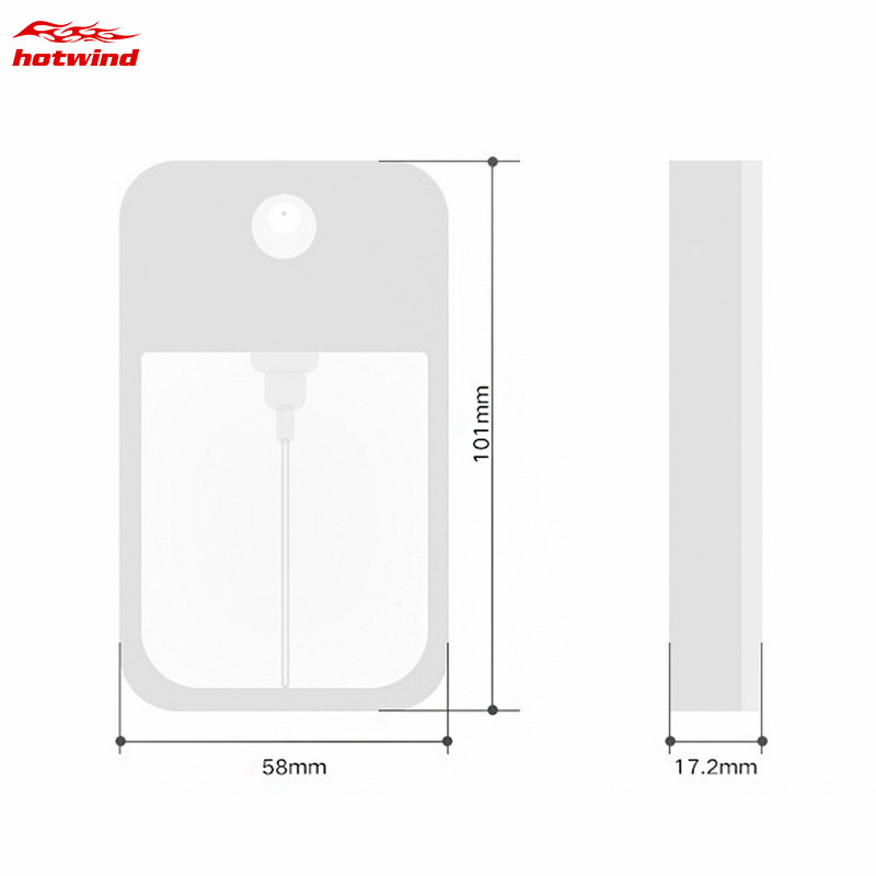 HW (Hàng Mới Về) Chai Xịt Phun Sương Làm Từ Silicon Dung Tích 45ml