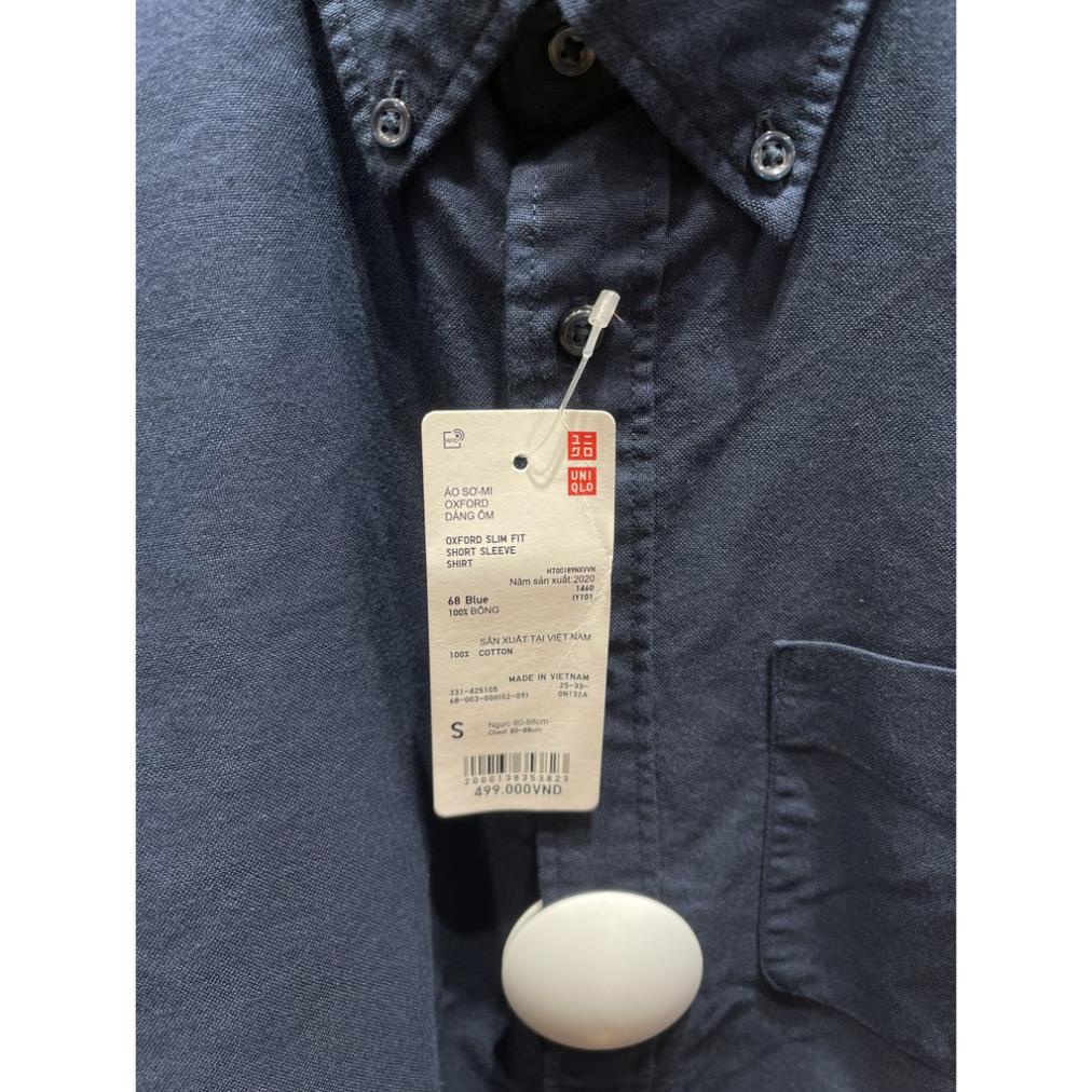 Áo Sơ Mi nam tay ngắn Oxford Slim Fit Shirt  - Modife Shop