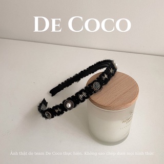 Bờm tóc nữ DECOCO ACC Abi bản nhỏ đính đá DECOCO ACC ACCESSORIES