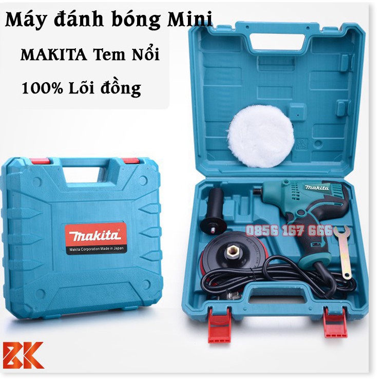 Máy đánh bóng ô tô MAKITA GV6010 - Máy đánh bóng ô tô, xe máy Mini - Hàng mới