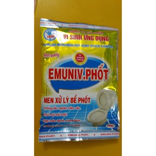Men xử lý bể phốt Emuniv phốt 200gr