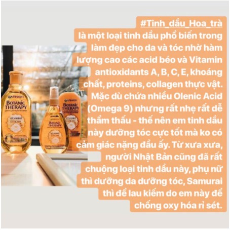Dầu dưỡng tóc Garnier Argan Botanic Therapy Ultra Doux [dưỡng tốt không bết] | BigBuy360 - bigbuy360.vn