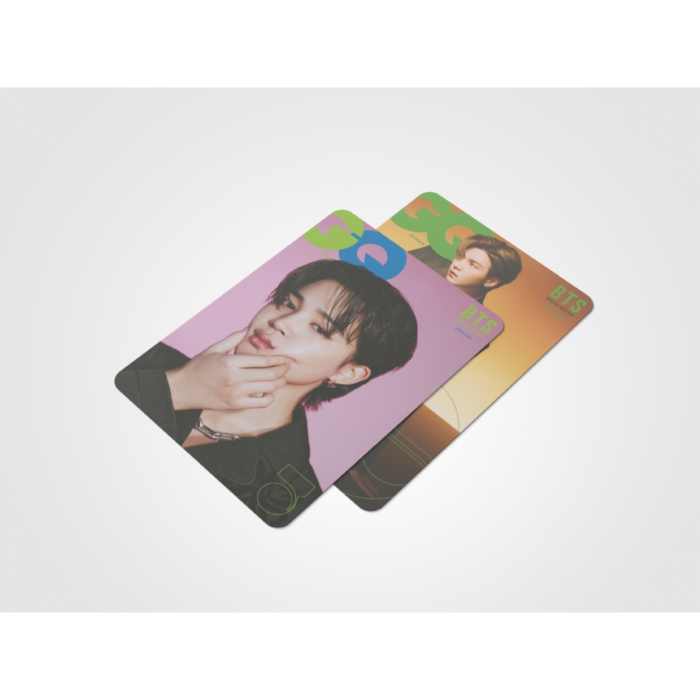 Bộ 54 Thẻ Hình Nhóm Nhạc Kpop BTS 2022 Januty ISSUE GQ