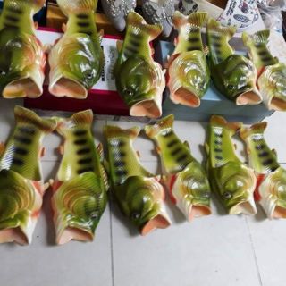 Dép cá rô phi xanh