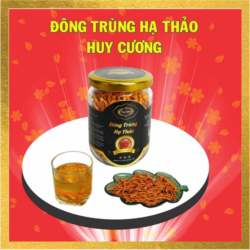 Đông Trùng Hạ Thảo khô Huy Cương Sấy Thăng Hoa, Nuôi Cấy Hữu Cơ Bằng Nhộng Nguyên Con