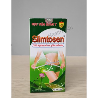 [Hàng Chính Hãng] Giảm Cân Slimtosen - Học Viện Quân Y (100 viên)