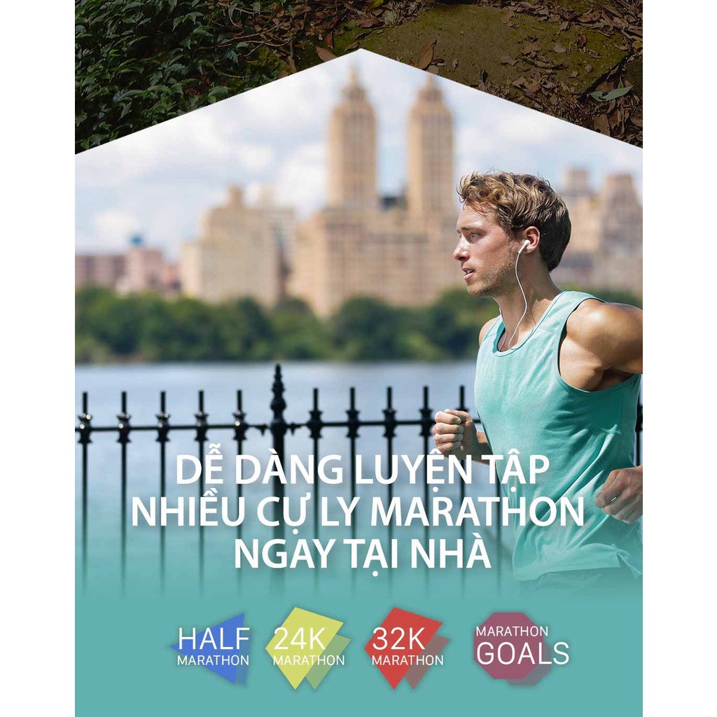 Máy Chạy Bộ Gấp Gọn Thông Minh Mỹ Horizon TR5