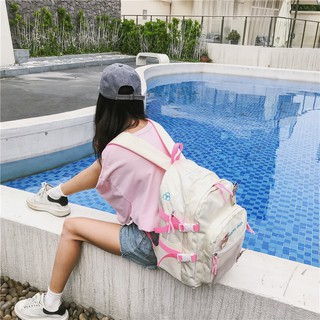 Balo Ulzzang Pink 2018