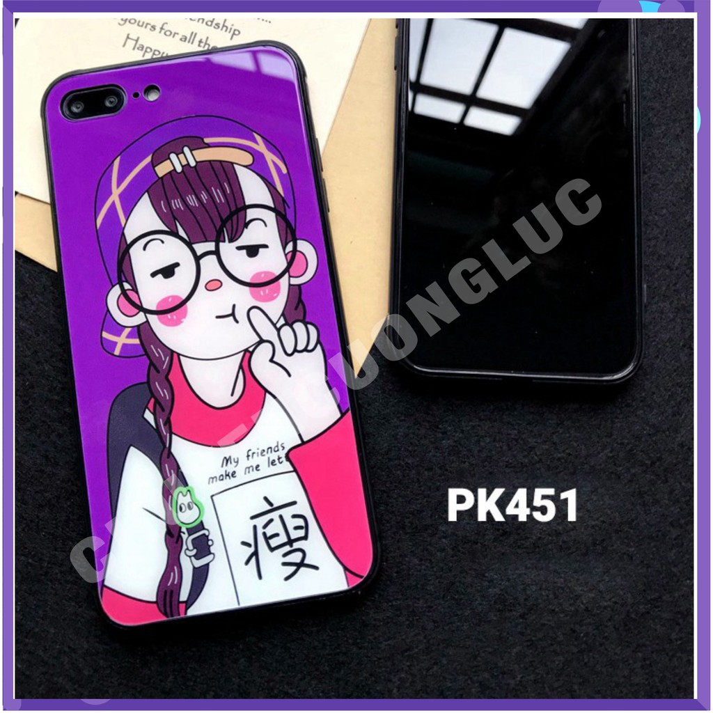 [HOT]  ỐP LƯNG KÍNH hình đôi nam nữ cute -IP 6/6S - 6 Plus/ 6S Plus - 7/ 8 - 7 Plus/ 8 Plus - X/ XS/ XS Max