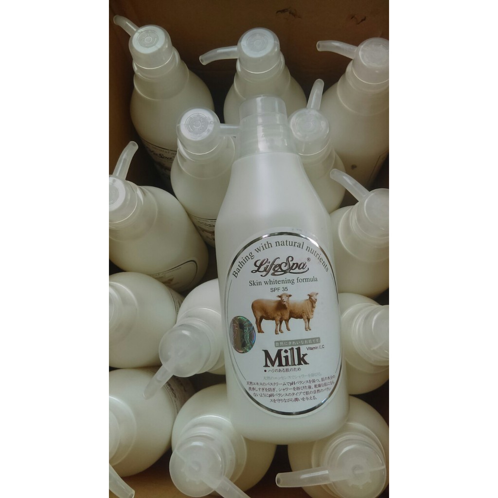 sữa tắm cừu life spa