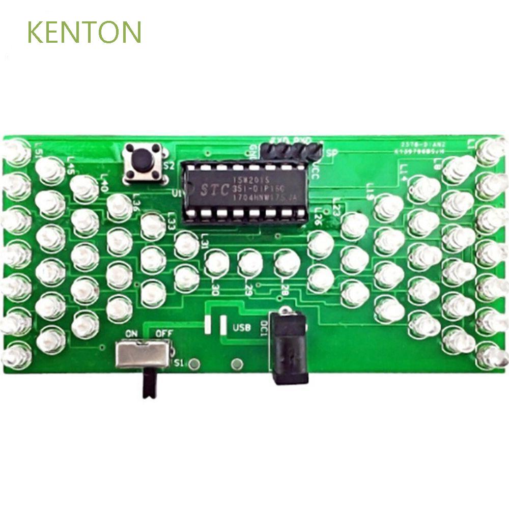 Đồng Hồ Cát Điện Tử Pcb 84x40mm Hai Lớp Với Đèn Led Nhiều Màu Sắc