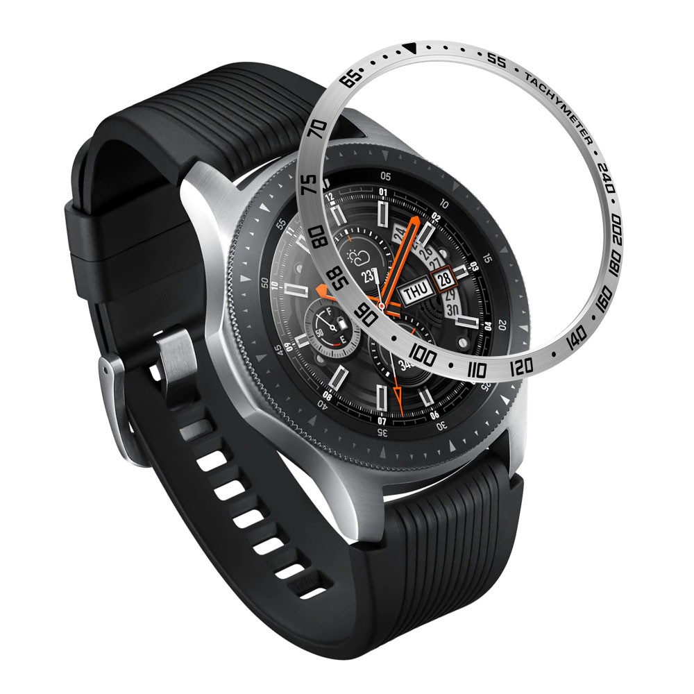 Vòng bezel inox dán bảo vệ cho viền mặt đồng hồ Galaxy Watch 42mm/46mm/Gear Sport/Gear S2 Classic/Gear S3