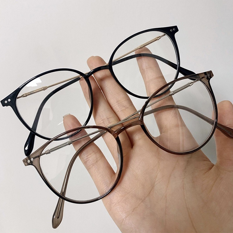 Gọng kính cận thời trang nam nữ nhỏ gọn phong cách Hàn Quốc kính mát nữ nhẹ nhàng thanh lịch chụp ảnh kỷ yếu đẹp 090.
