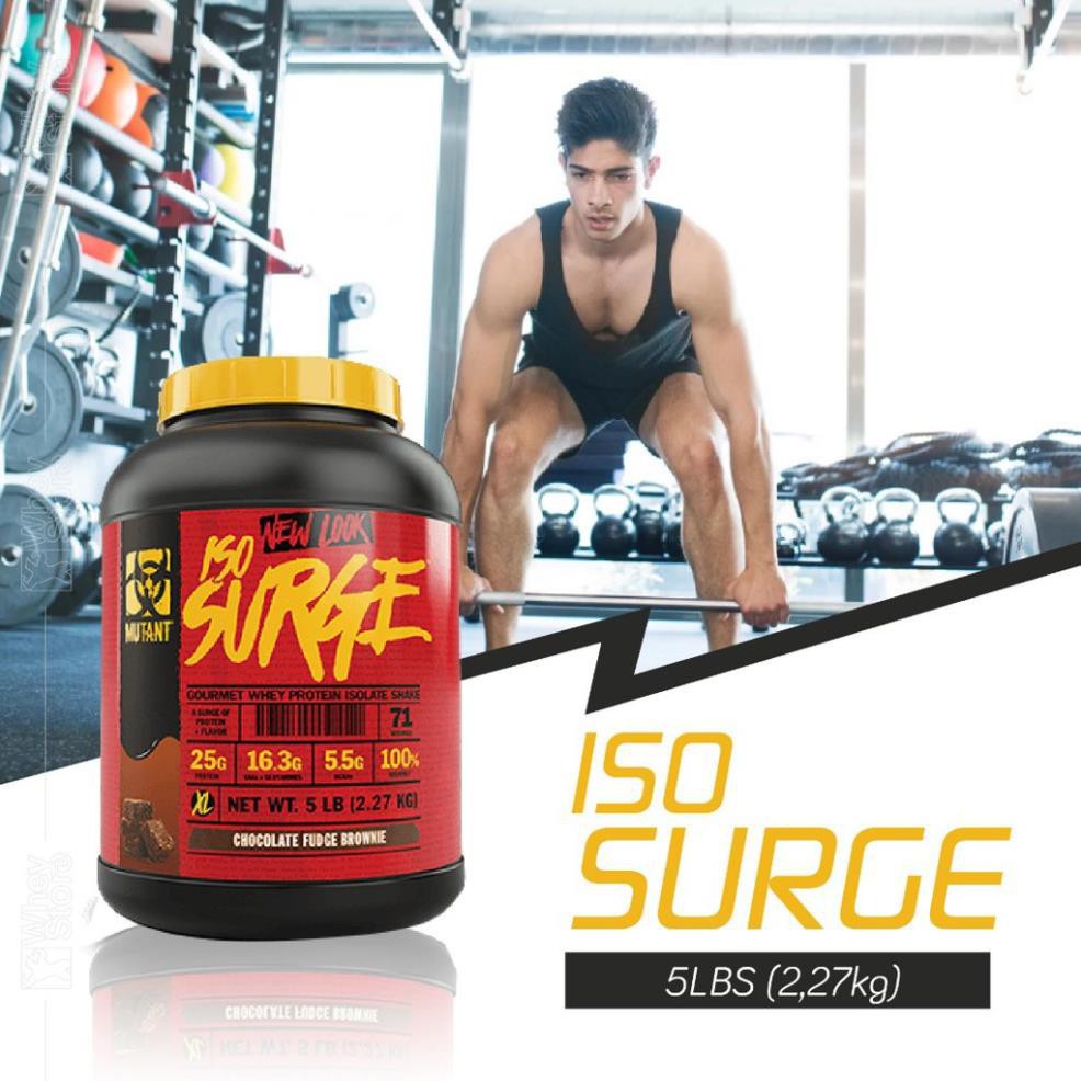 Sữa Dinh Dương Tăng Cơ Nuôi Cơ Phục Hồi Cơ Bắp Mutant Iso Surge 1.6lbs Từ Canada