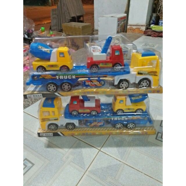 Hộp xe công trình cho bé