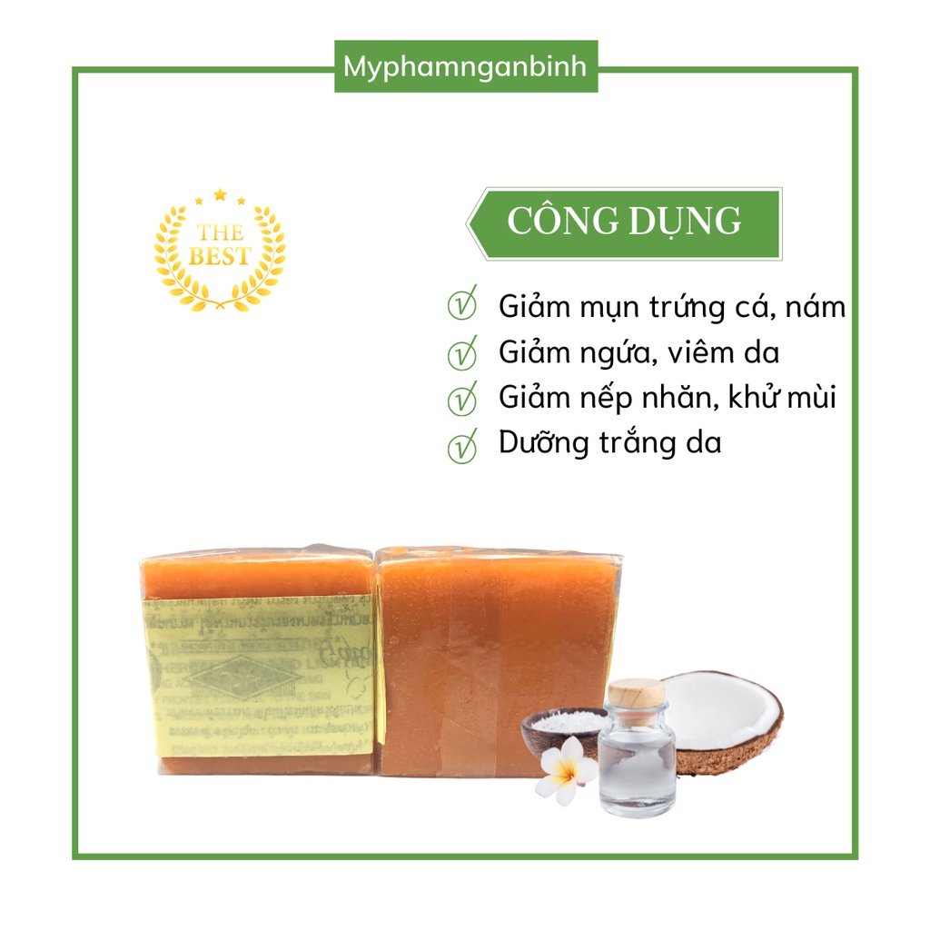 Xà phòng nghệ,xà bông nghệ thái lan chính hãng