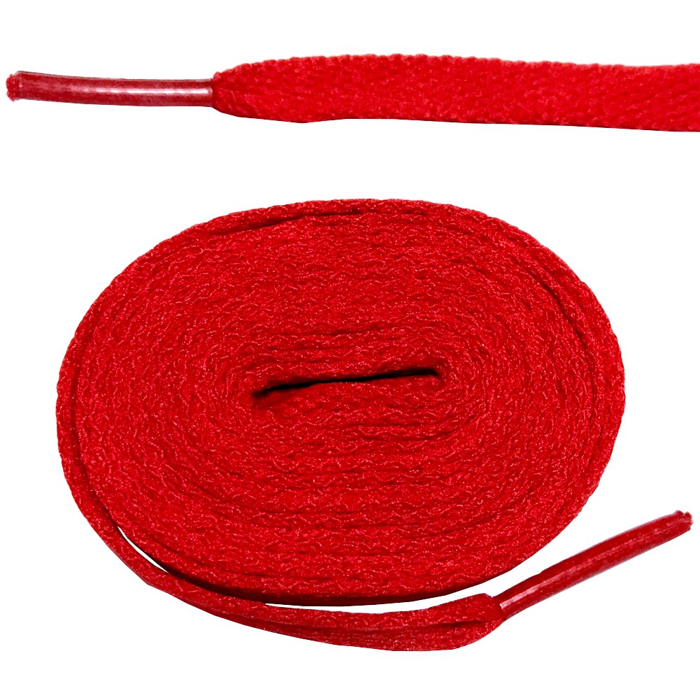 Dây Giày Thể Thao Dài 120-140CM Chất Liệu Polyester Rộng 8mm Nhiều Màu Sắc