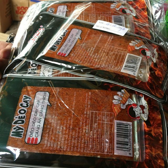 10 gói mỳ dẻo cay