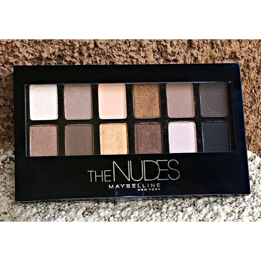 MAYBELLINE- BẢNG MÀU MẮT MÀU NUDES PALETTE