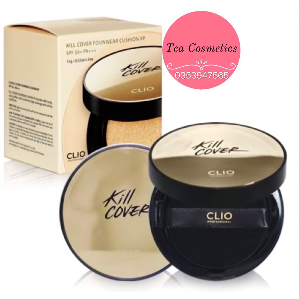 SET PHẤN NƯỚC CLIO KILL COVER FOUNWEAR CUSHION XP PRIMER SET | BigBuy360 - bigbuy360.vn
