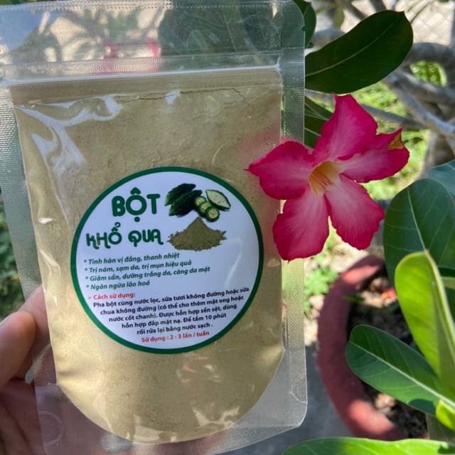 100G Bột Khổ Qua Rừng - Mặt Nạ Thiên Nhiên Khổ Qua Handmade