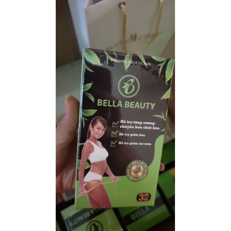 Trà giảm cân Bella green (  Bella Beauty mẫu mới)