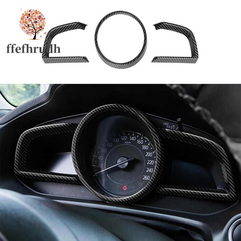 Viền Sợi Carbon Trang Trí Nội Thất Xe Hơi Mazda 3 Axela 2014-18