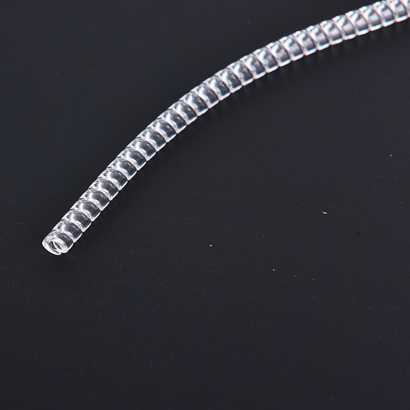 Set 5 Đế Lót Nhẫn Hình Xoắn Ốc Trong Suốt Điều Chỉnh Kích Thước