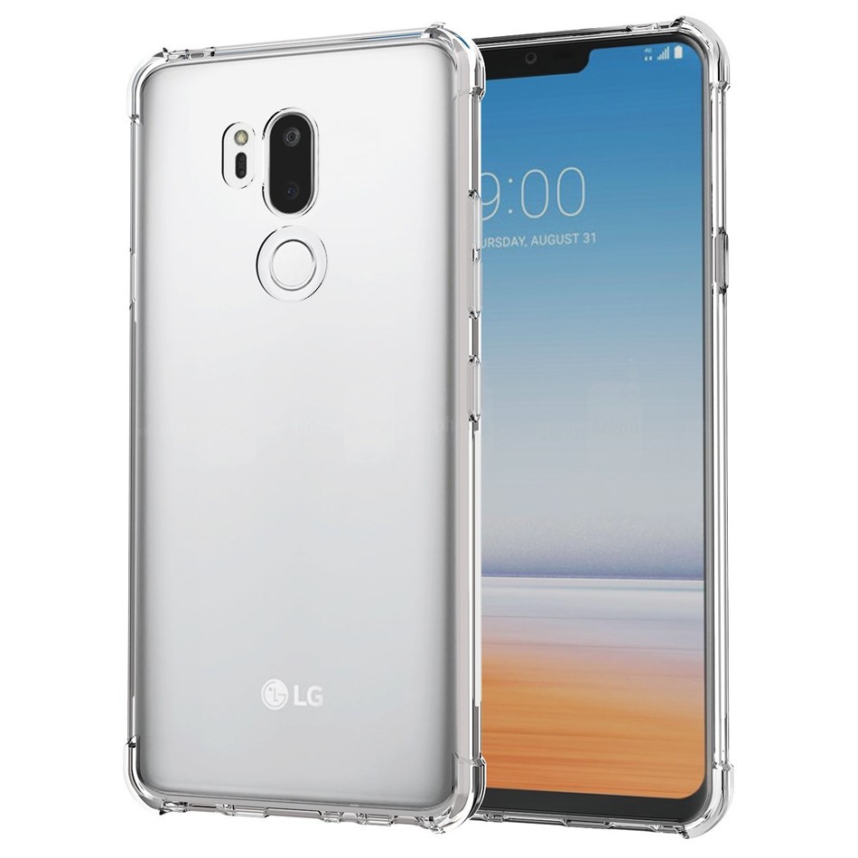 Ốp điện thoại TPU trong suốt kiểu dáng đơn giản dành cho LG G7 thinq Aristo 2 K11 Plus Q6 K4 K8 K10 2018 V30 V34 2017