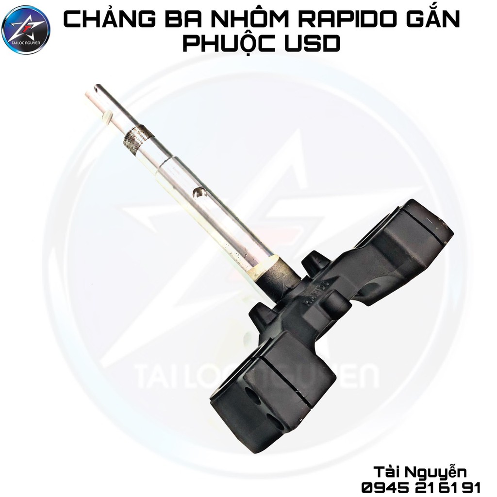 [SALE] CHẢNG BA NHÔM RAPIDO GẮN PHUỘC USD