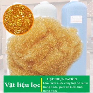 Vật liệu lọc nước. Hạt cation làm mềm nước (1lit)