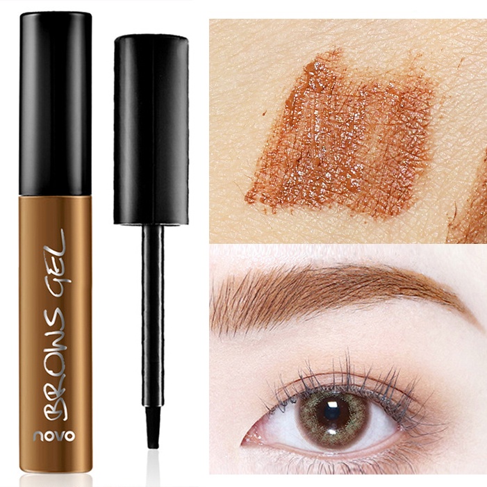 [Hàng mới về] Gel kẻ lông mày NOVO bán vĩnh viễn dạng xé lâu trôi phong cách Hàn Quốc