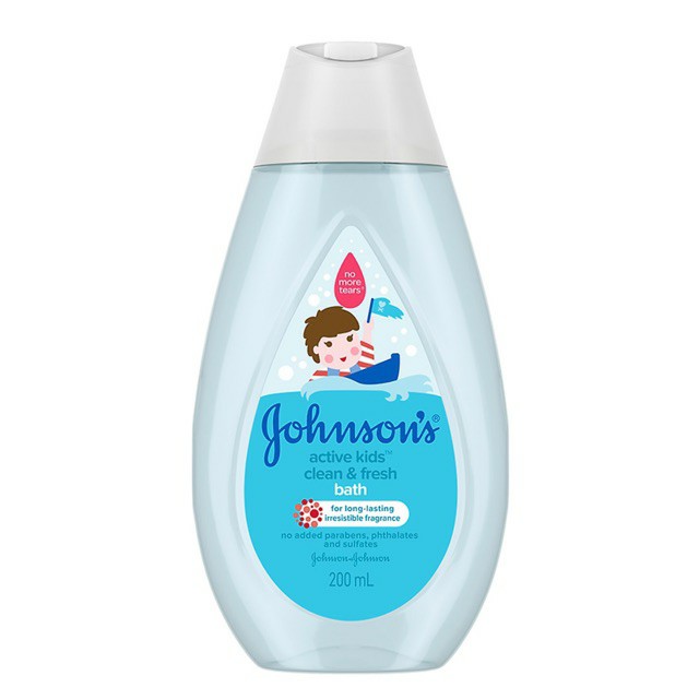 Dầu gội Johnson's Baby thơm mát năng động 200ml