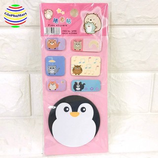 Giấy Note Ghi Chú - Hình Dễ Thương