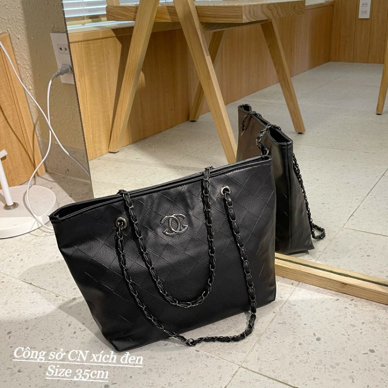 Túi Công Sở Chanel Da Mềm Size 35cm