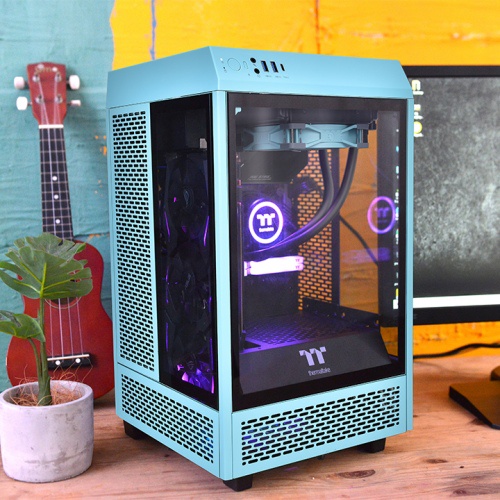 Fan case Thermaltake ToughFan 12 Turquoise Hàng chính hãng