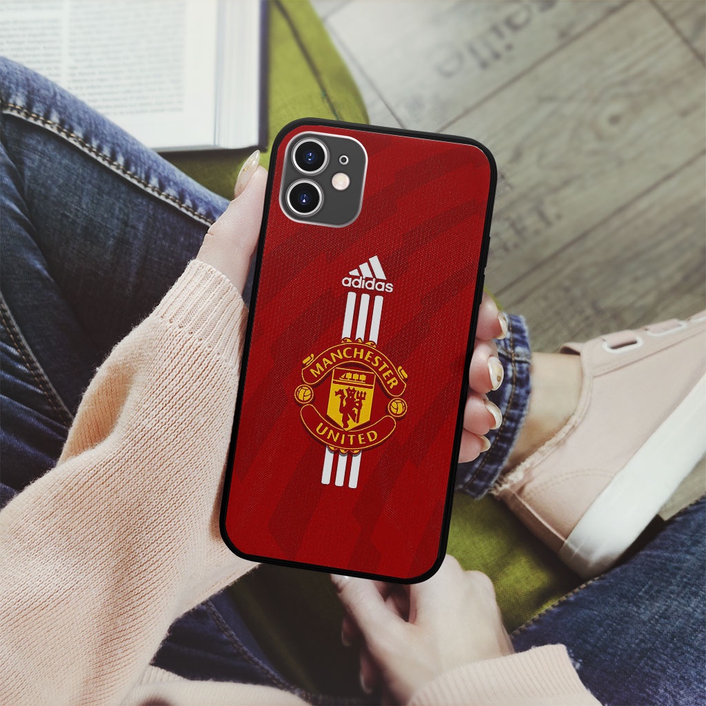 Ốp lưng logo manchester united adidas background pro 13 11 12 promax 7 8 plus xs X Xr  ART20226670