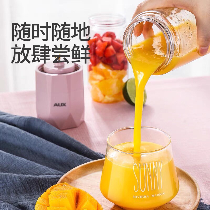 MÁY XAY CẦM TAY SẠC USB AUX CHÍNH HÃNG