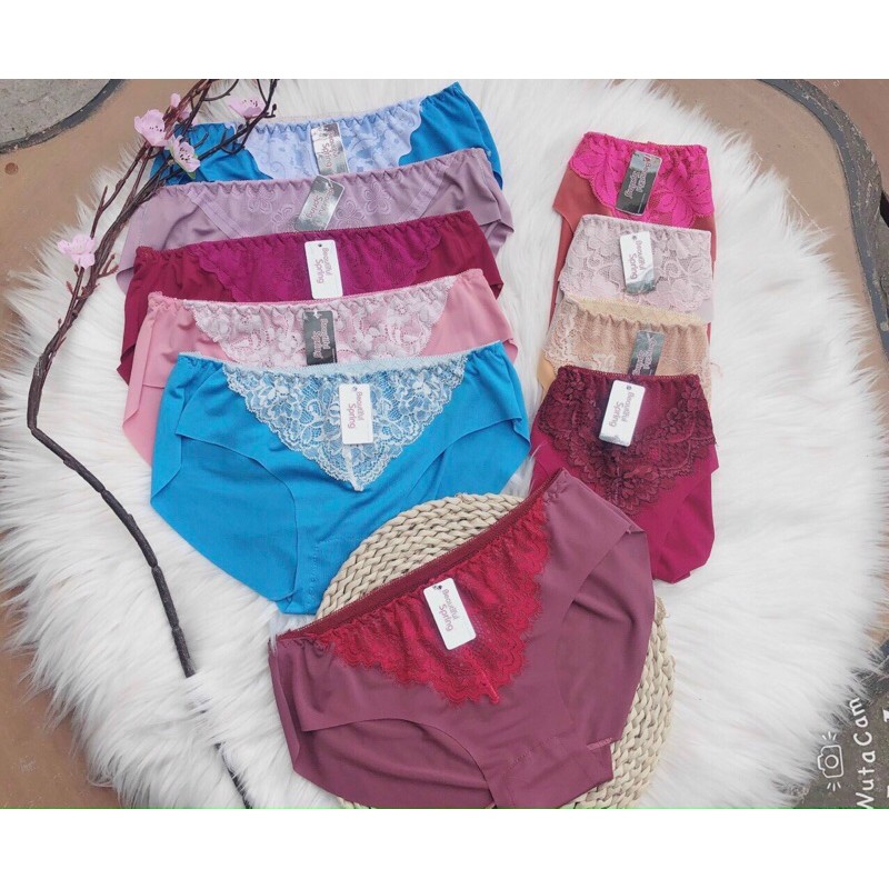 Quần Lót Su Phối Ren Đa Giác 111