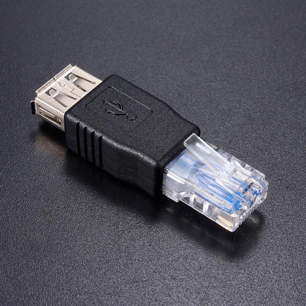 Đầu chuyển đổi cổng mạng RJ45 sang USB tiện lợi