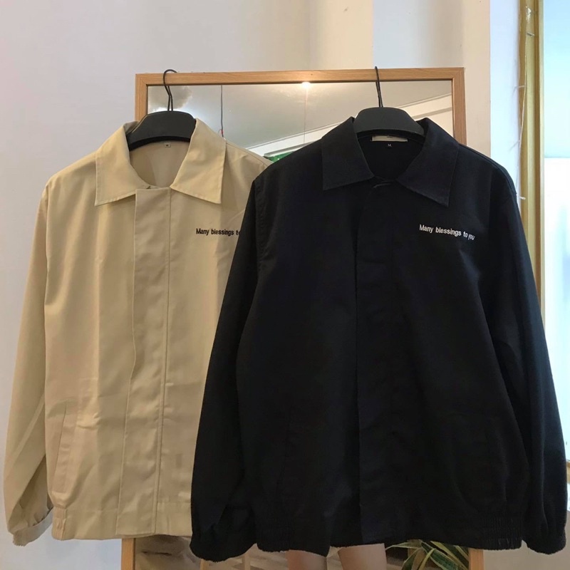 Áo khoác kaki MANY form rộng Ulzzang ❤️ Nam Nữ Unisex ❤️ MUNEstore