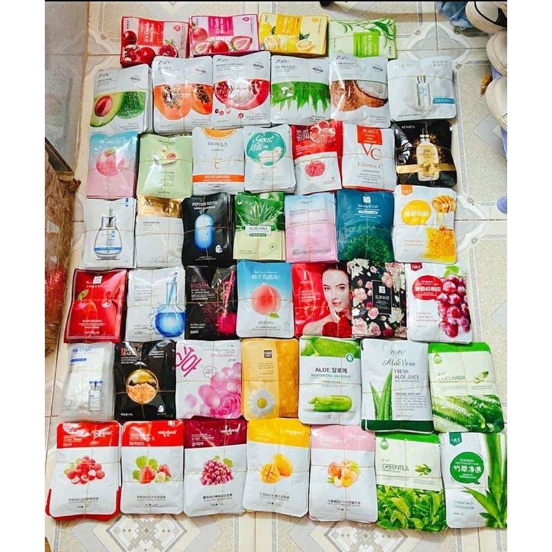 Set 10 mặt nạ Nội Địa Trung Hàng chính hãng