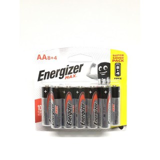 Pin Tiểu AA Energizer max vỉ 12 viên