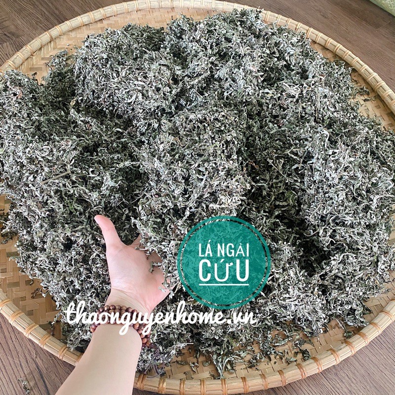 Lá ngải cứu khô hàng chọn sao thơm