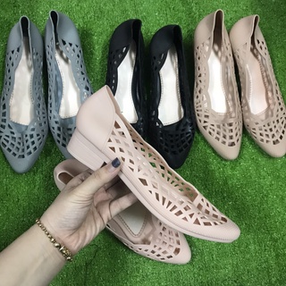 Giày búp bê nhựa lưới MS66