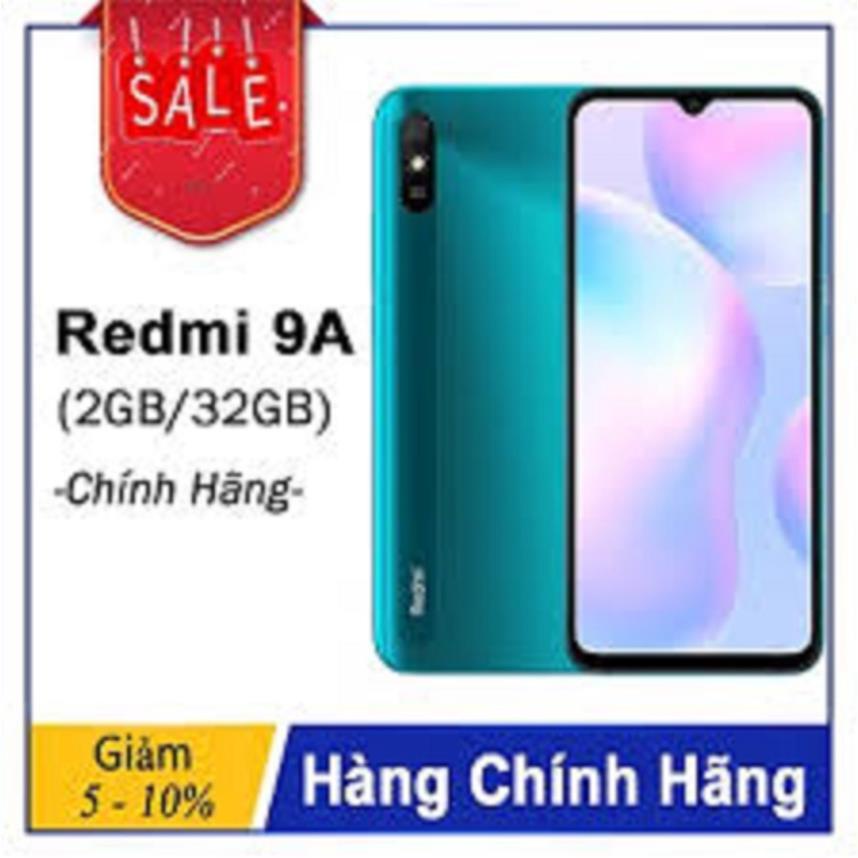 Điện thoại Xiaomi Redmi 9A - Xiaomi 9 A 2sim Chính Hãng, ram 4G bộ nhớ 64G, Đánh PUBG/Liên Quân siêu đỉnh - BCC 03