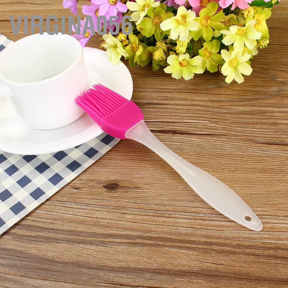 Virgina056 Silicone Nướng BBQ Bánh Mì Dầu Kem Nấu Ăn Phết Bàn Chải